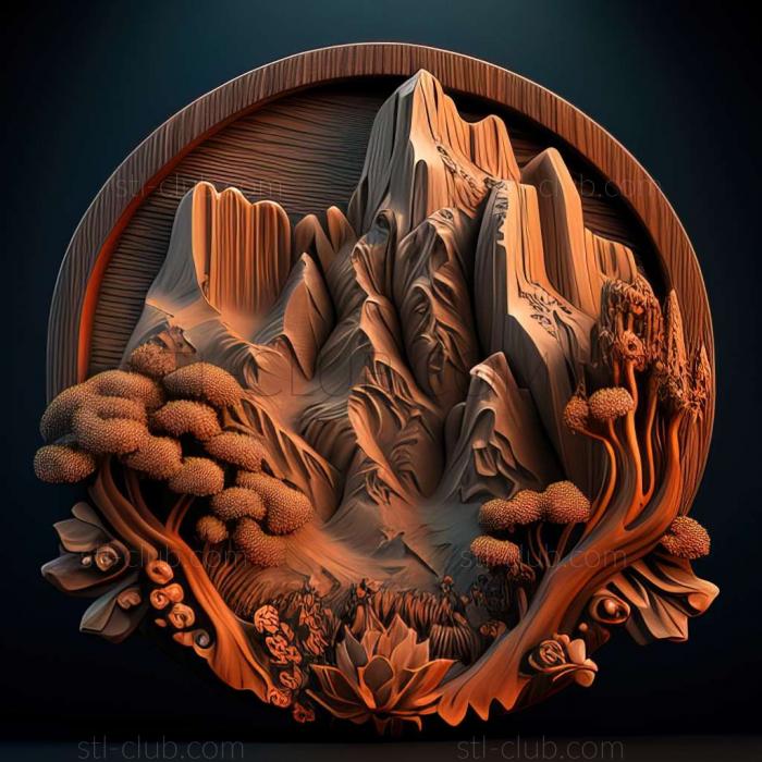 3D model landscape (STL)